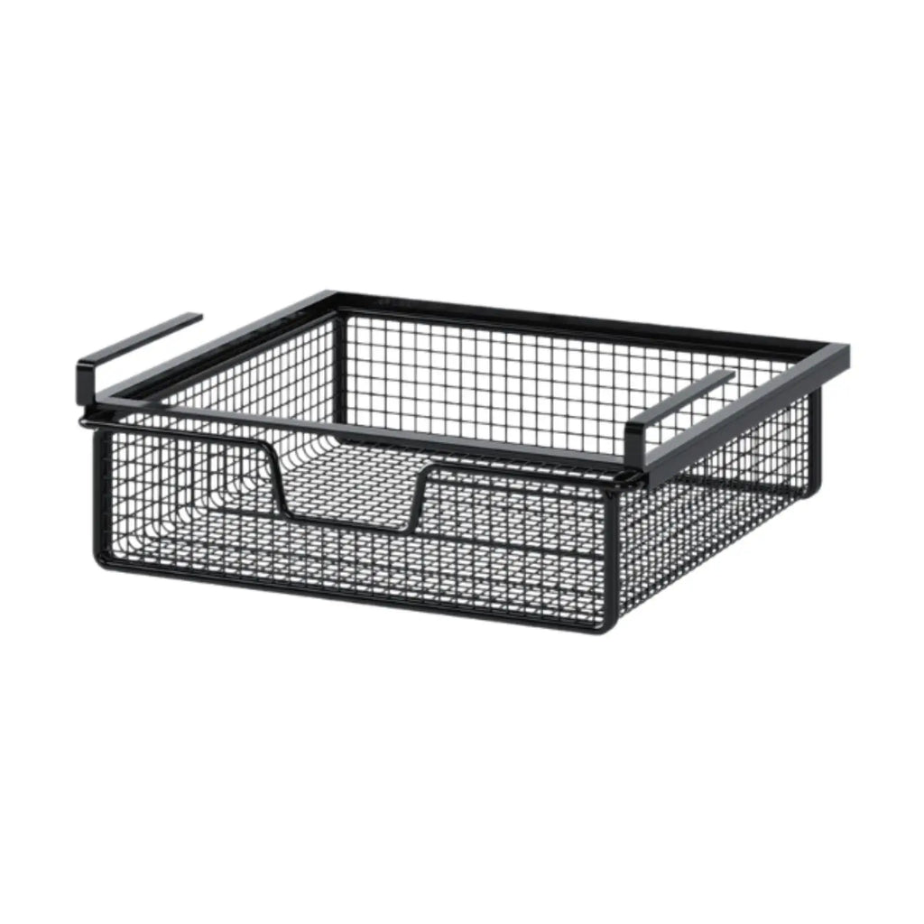 Kitchen Under Cabinet Basket Multifunction Hanging Rack Under Shelf Storage Basket for Cupboard Pantry Desk Cabinet Kitchen