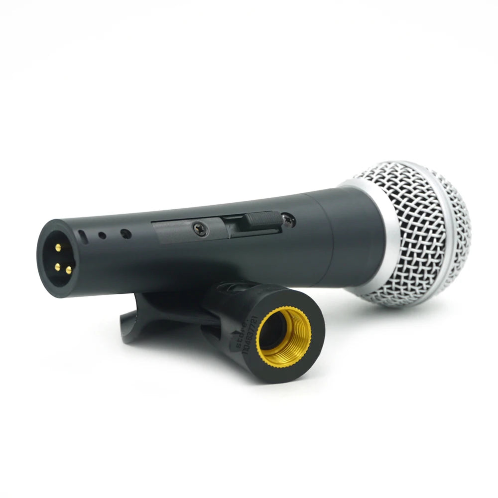 High Quality SM58LC SM58S Metal Wired Microphone Dynamic Cardioid SM 58 Mic For Karaoke Singing Live Vocals Performance Stage