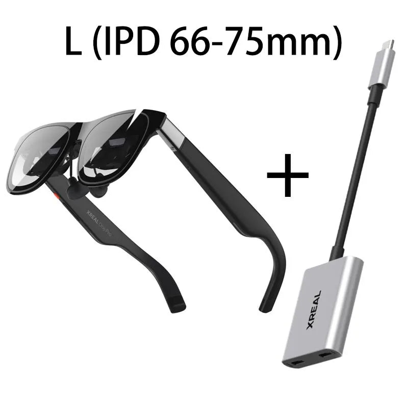 Xreal One Pro Ar NEW Glasses Set BigHD Screen Follow Mode 3Ms M2P Latency Easy Setting Immersive Experience Video Game Movies