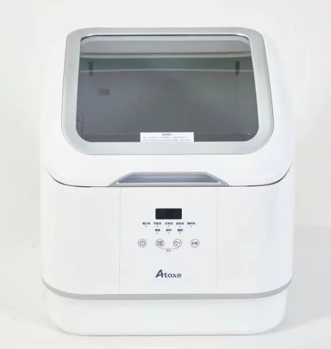 Tabletop Dishwasher Machine Automatic Stainless Steel Countertop Portable Smart Mini Dishwashers for Home