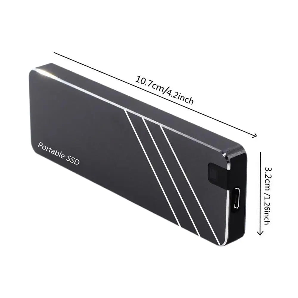 External Storage Drive SSD 1Tb Hard Drive Portable Storage External Expansion High-Speed Transmission For PC Laptop Phones