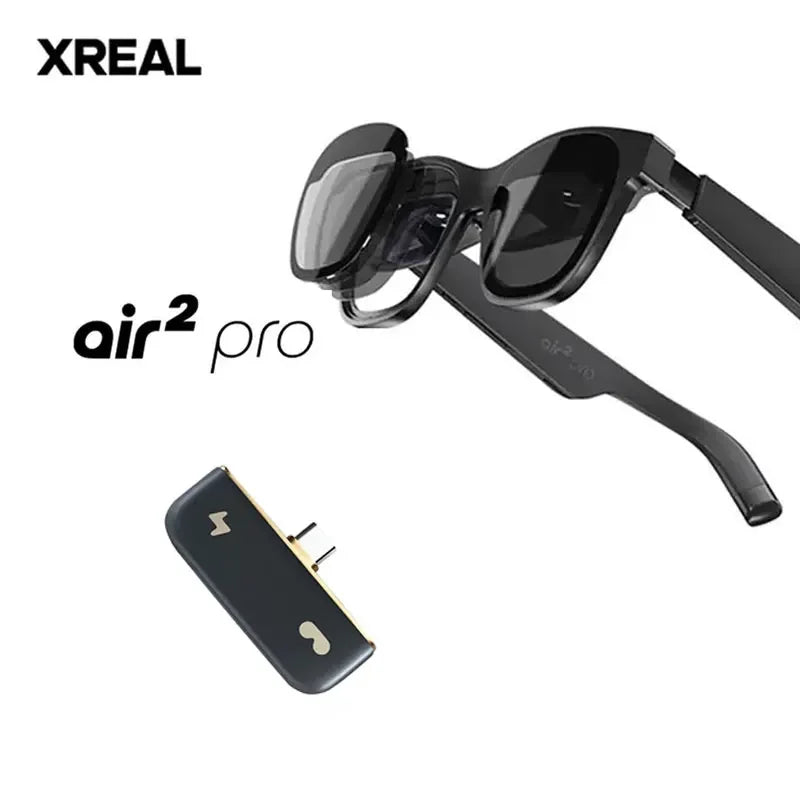 Xreal Air 2 Pro AR Smart Glasses 100% Original Private Cinema 1080p Three-level Color-Changing Electro-Sensitive Screen In Stock