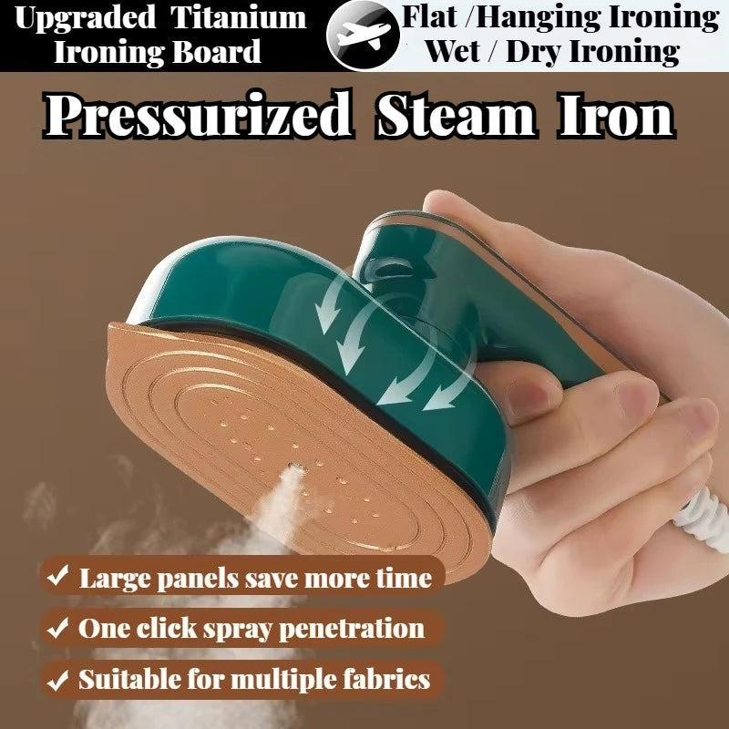 Handheld Mini Steam Iron, Household Hanging Ironing Machine for Clothes and Convenient Ironing in Clothing Stores