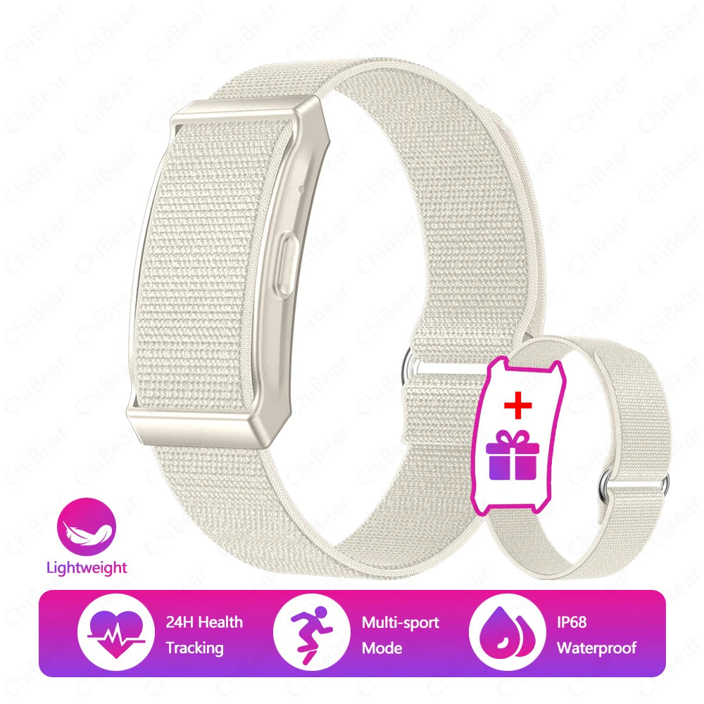New Screenless Smart Watch Heart Rate Blood Oxygen Health Monitor Wristwatch Sports Fitness Tracker Smartwatch For Men Women