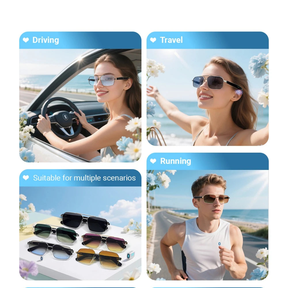 GT-31 smart glasses specifications Translation Sunglasses Voice Remote Control Music Eyewear Waterproof Eyeglasses