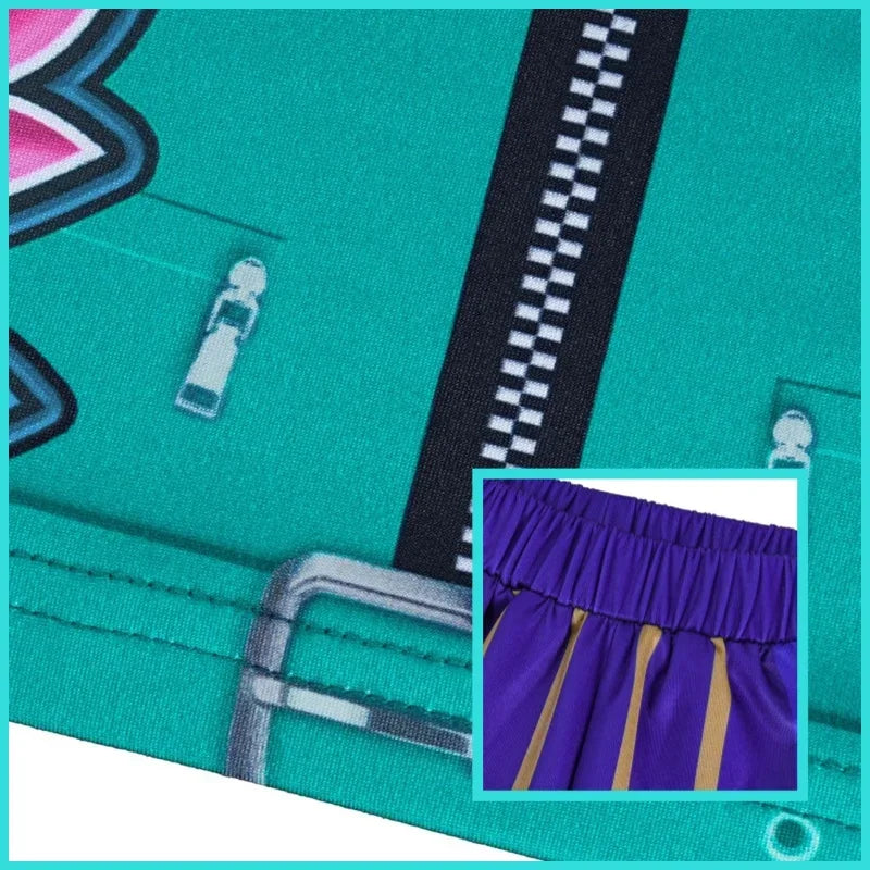 Halloween Costume de Cosplay pour enfants, Zoey Mira Rumi, impression 3D, Halloween, carnaval, chasseurs k-pop, groupe