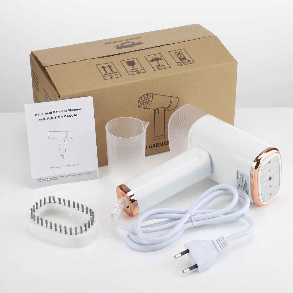 Handheld Foldable Ironing Machine Portable Small Household Steam Ironer Flat Ironing and Garment Ironing for Travel and Home Use