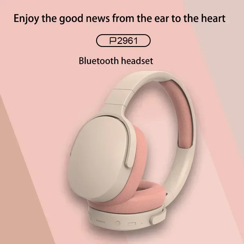 XIAOMI MIJIA Wireless Headphones P2961 Bluetooth 5.3 Portable Earphone Stereo Hifi Headset Game Earbuds Mic For Samsung Iphone