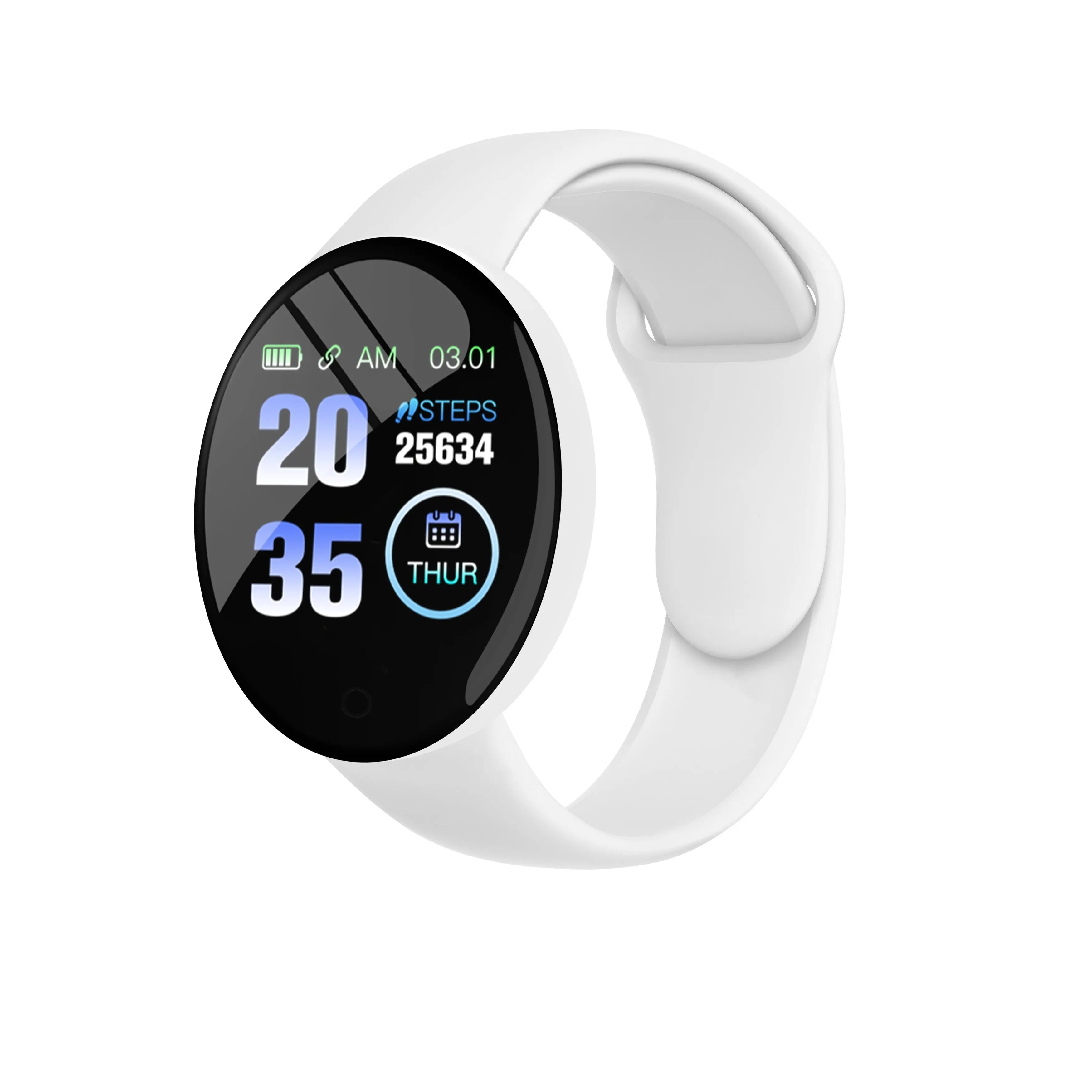 2025 New D18 Multifunctional Smart Watch Men & Women Bluetooth Connected Phone Music Fitness Sports Bracelet Sleep Monitor watch