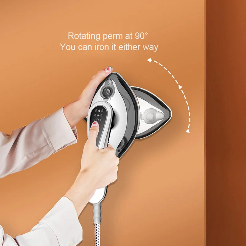 1 handheld garment steamer, portable ironing machine, with 25-second rapid heating and 90° rotatable design