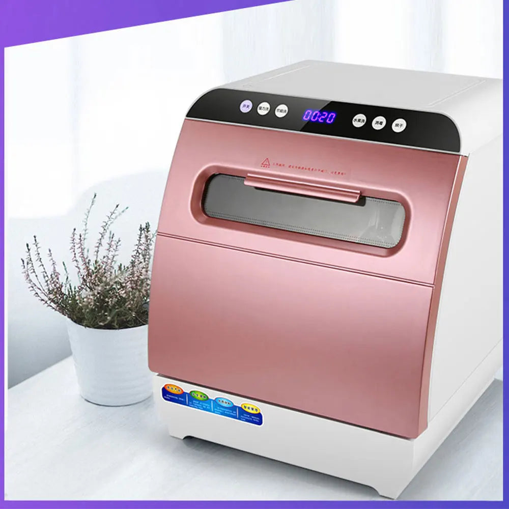 YunlinLi Factory Dishwasher Fully Automatic Dishes Disinfection Machine Lavaplatos Desktop Cupboard Kitchen Tableware Washer