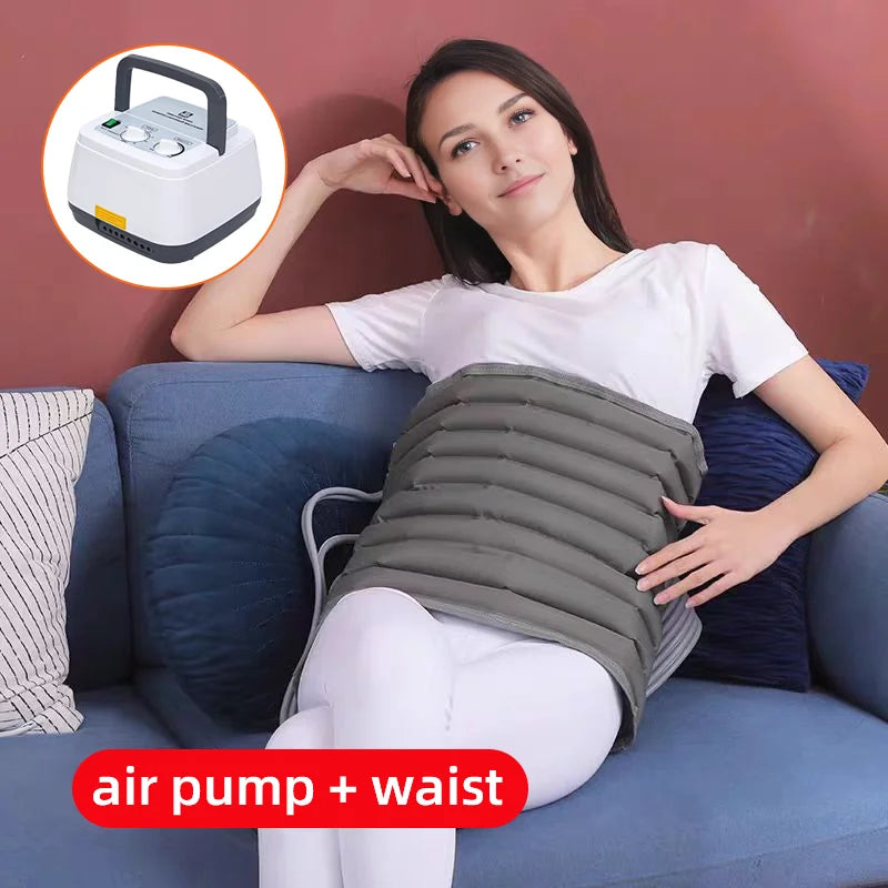 Electric 8-chamber Air Compress Massager Lymphatic Drainage Leg Massage Device Promote Blood Circulation Full Body Massager