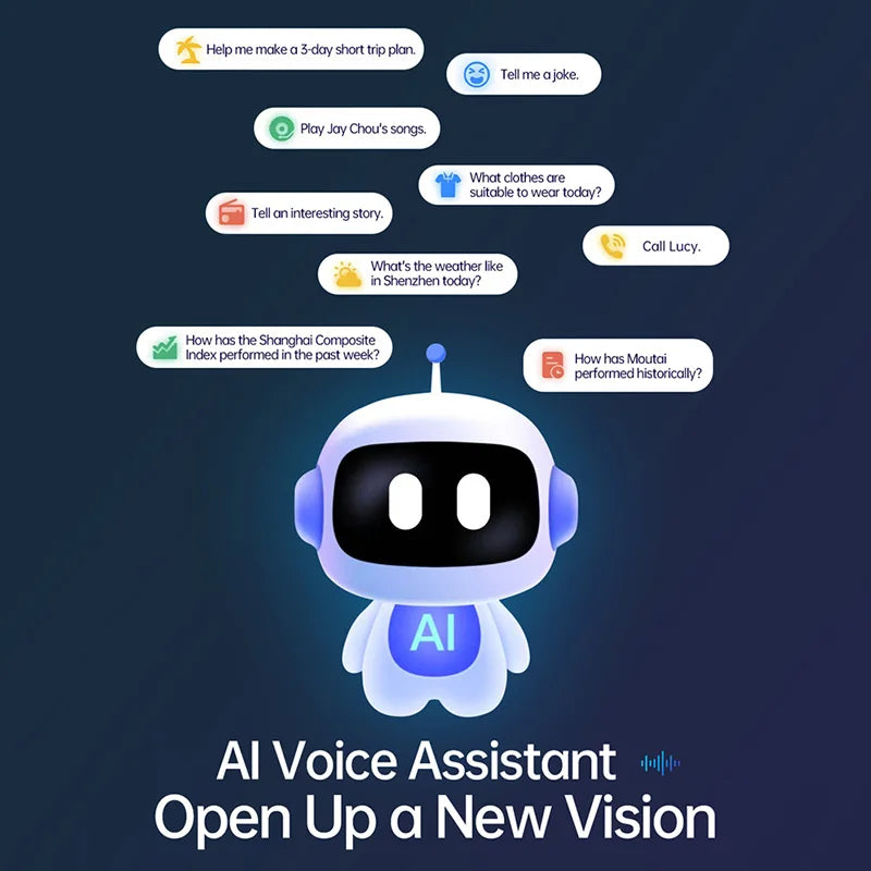 AI Smart Glasses UV Protection Translation Sunglasses With Multi Sports Modes Heart Rate Blood Oxygen Monitoring Glasses