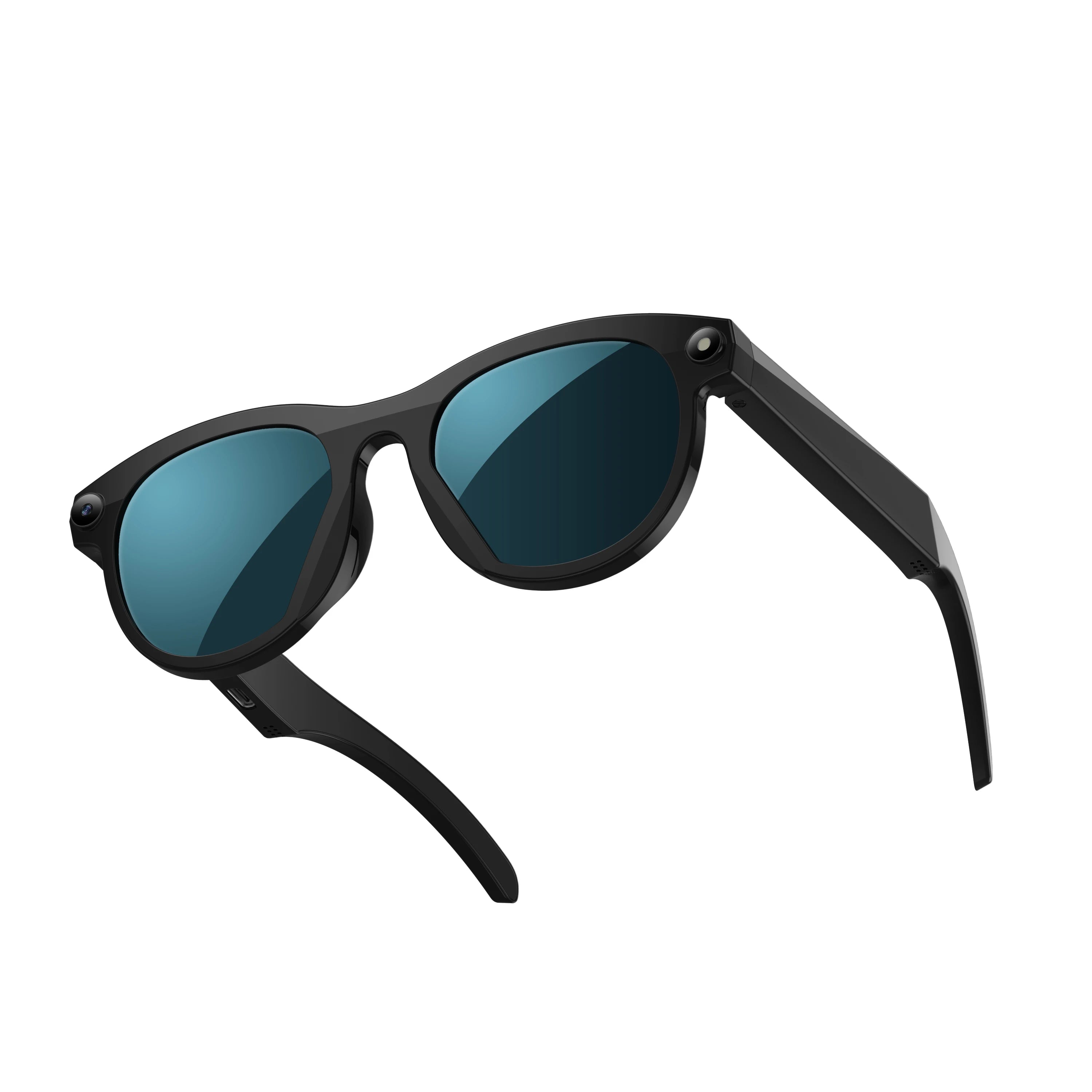 Smart Glasses AI New Bluetooth Call 1080P HD Fashion Sunglasses For Men Women Translation Camera Music Headphones Outdoor Sports