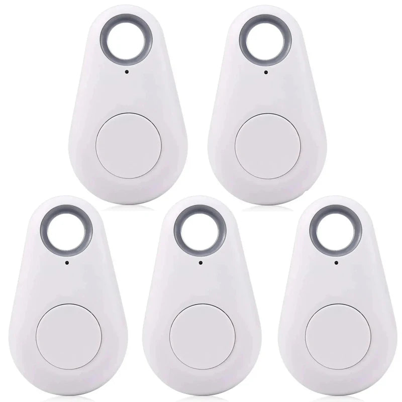 5pcs Mini Fashion Smart GPS Tracker Pet Bluetooth Anti-lost Alarm Tag Wireless Dog Kid Bag Wallet Key Finder Locator Accessories