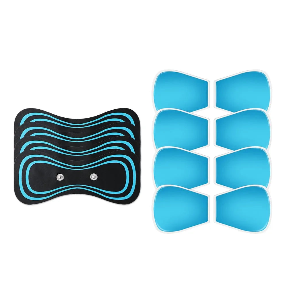 Gel Pads for Ems Massager Neck Stretcher Patch Back Sticker Muscle Stimulation Pulse Patches Fitness Neck Body Pain Relief Tools