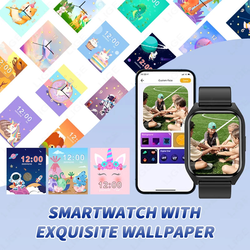 Smart Watch for Kids Teens Fitness Tracker Boy Girls Watch with 20 Sport Modes Pedometer Sleep Monitor Kids Watch Birthday Gifts
