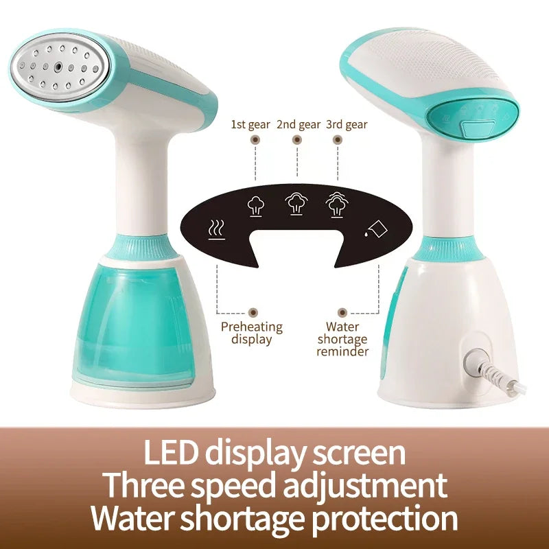 1500W Handheld Clothes Steam Iron 280ml Portable High Power Fast Heating Ironing Small Household Steam Ironing Machine