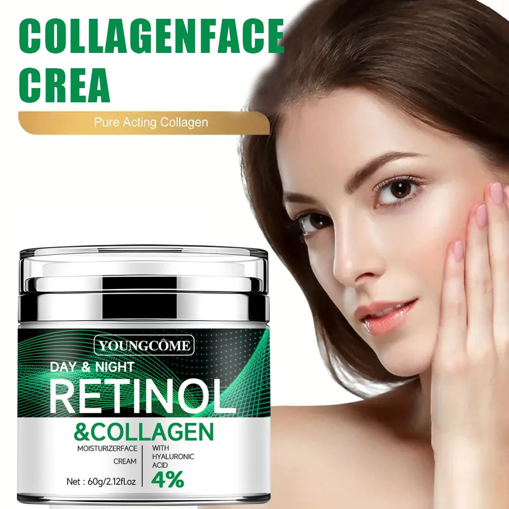 New Retinol Lifting Firming Cream Collagen Wrinkle Removing Face Cream Young Moisturizing Whitening Skin Brightening Product