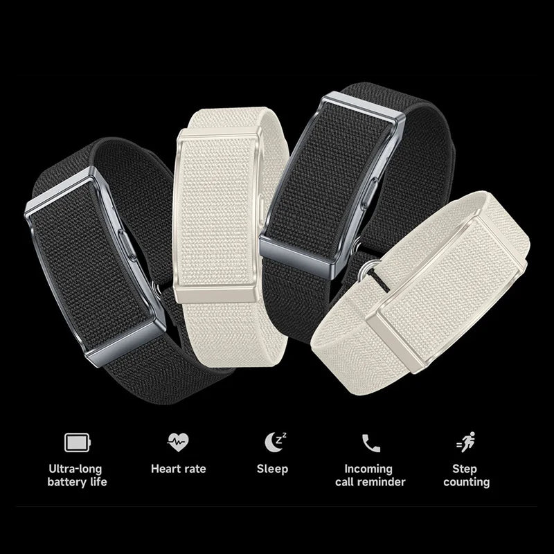 Smart Bracelet Heart Rate Blood Oxygen Health Monitoring Wristwatch Outdoor Sports Fitness Tracker SmartWatch For Men Women