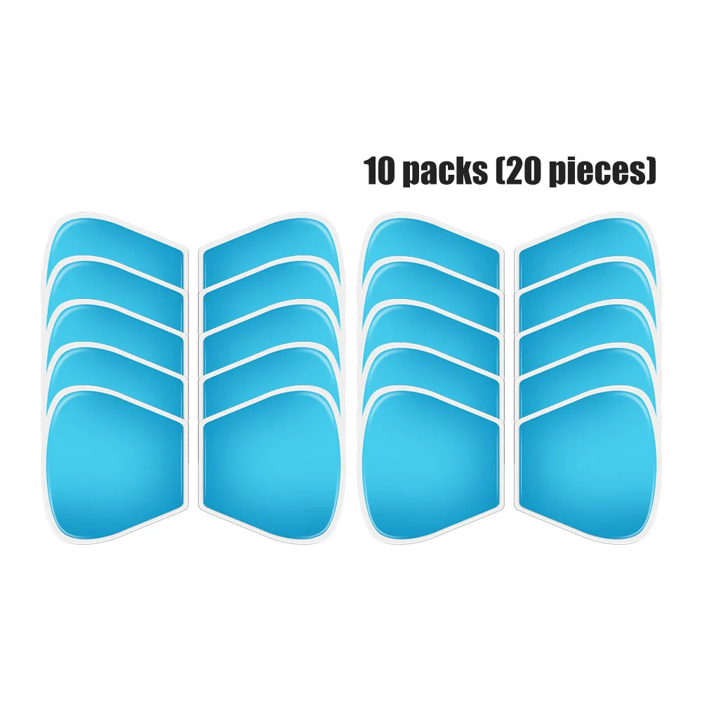 Gel Pads for EMS Neck Massager Trainer Hip Exerciser Replacement Body Massage Patch Muscle Stimulator Sticker Gels Hydrogel