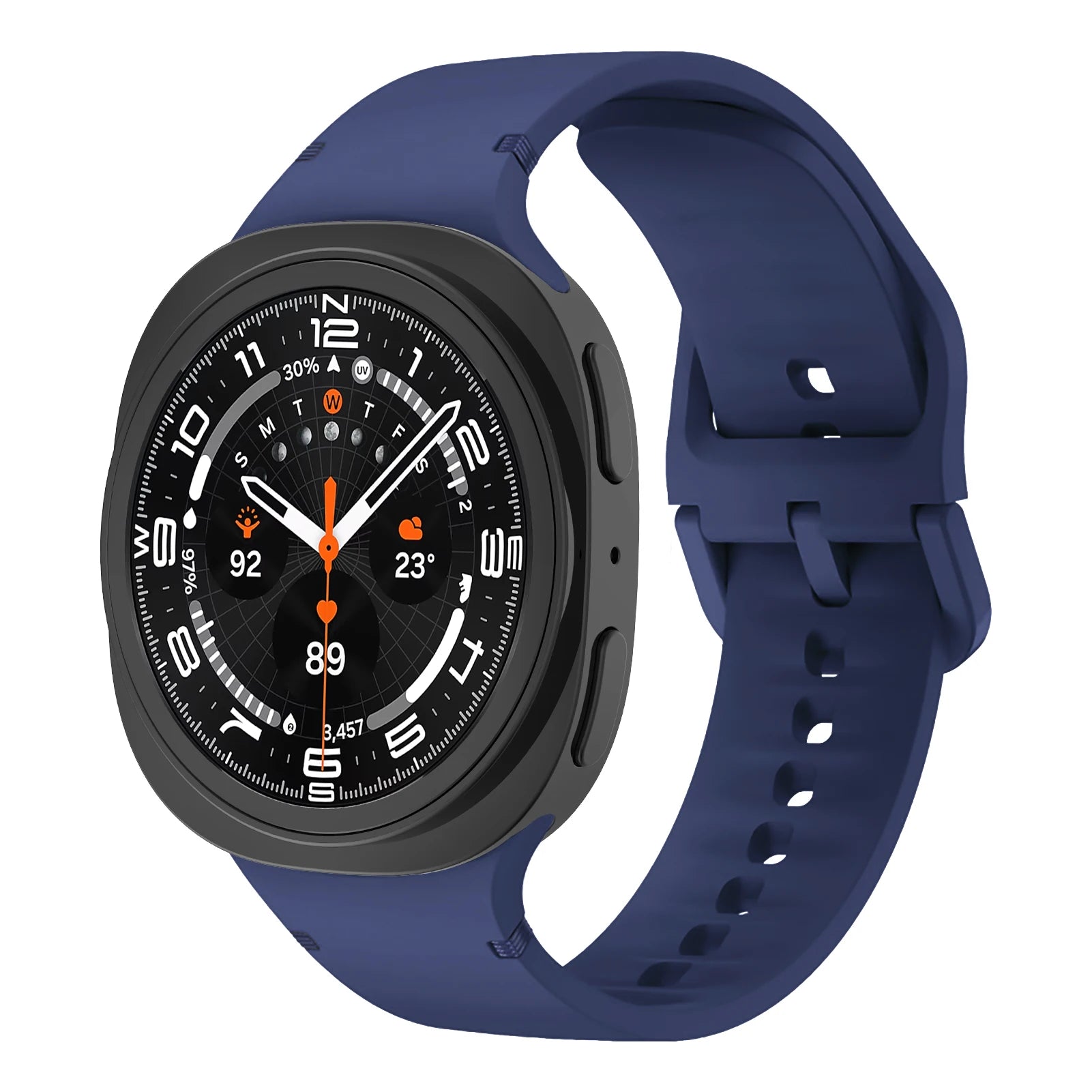 1:1 Sport Band for Samsung Galaxy watch 8 44mm 40mm 8 classic 46mm Wrist Replacement Belt Bracelet Correa Galaxy watch 8 Straps