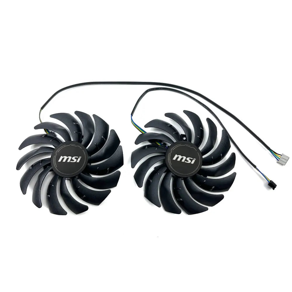 NEW 95MM PLD10010B12HH RX 6600 MECH 2X 8G GPU Fan，For MSI Mech Radeon RX 6600、6600 XT、6700 XT MECH 2X Video card cooling fan