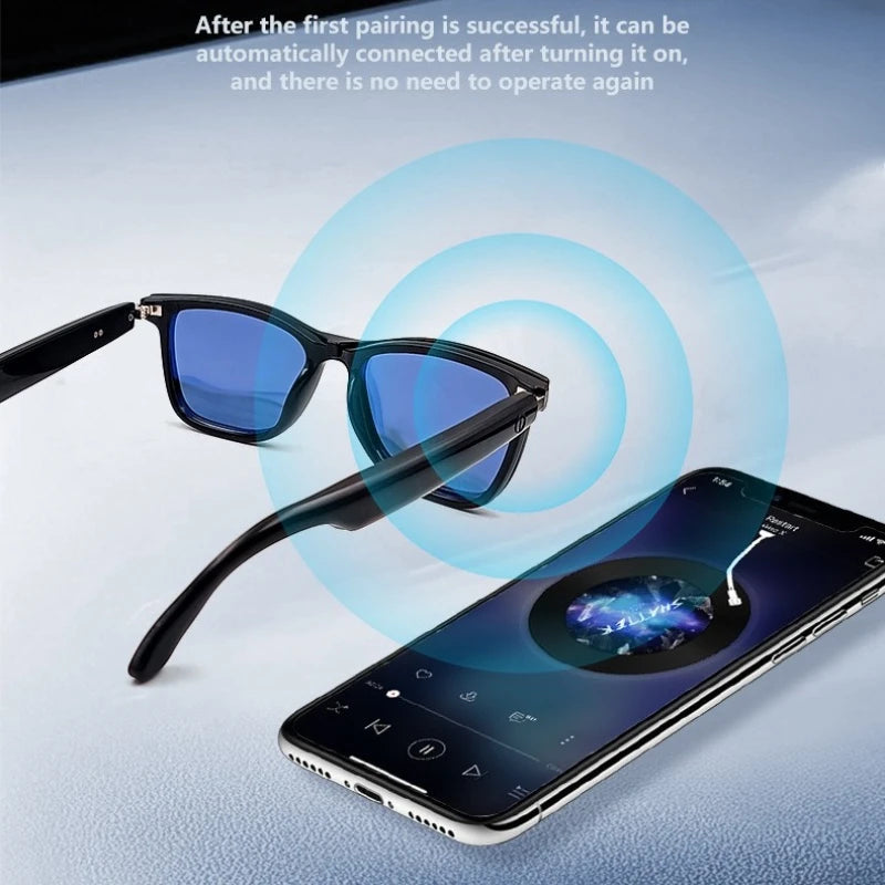 GS05 Upgrade Smart Glasses With Camera Video Recording AI Photo Recognition Bluetooth Call Translation Voice Assistant Glasses