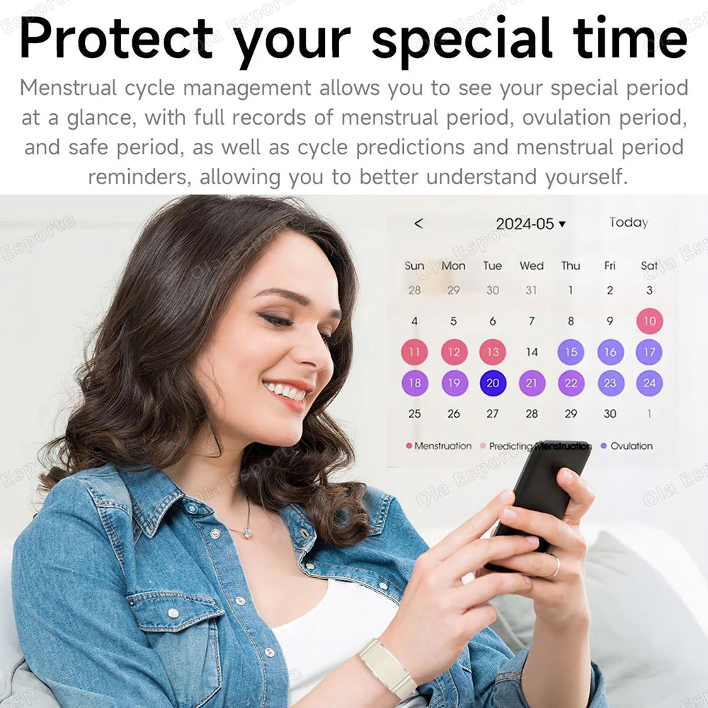 2026 Smart Bracelet Heart Rate Blood Oxygen Health Monitoring Wristwatch Outdoor Sports Fitness Tracker SmartWatch For Men Women