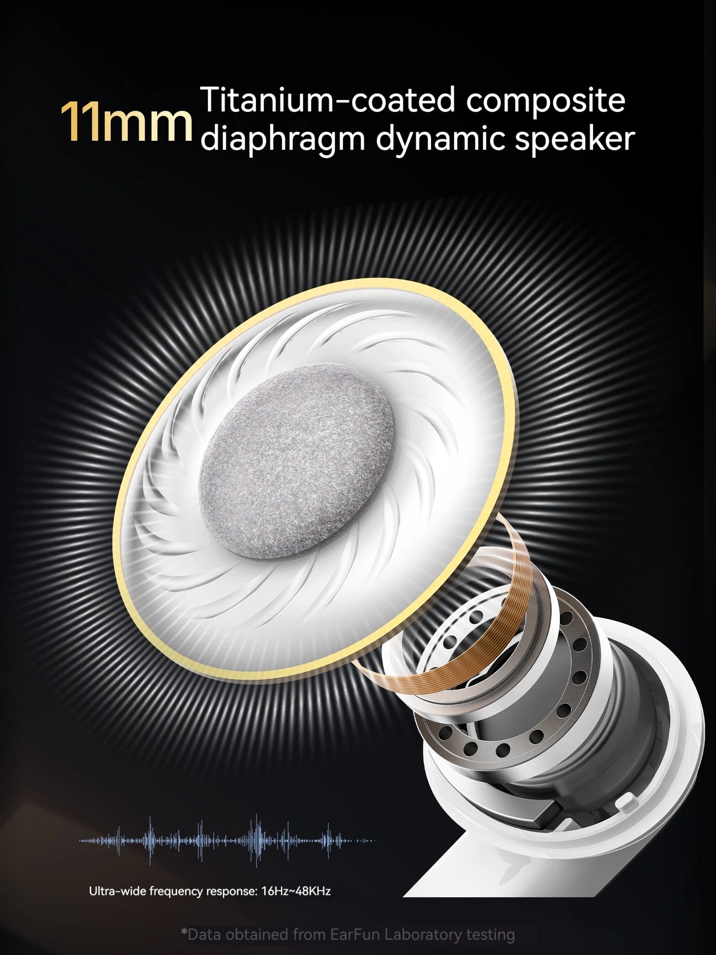 EarFun Air Pro 4i Wireless Earbuds Active Reduction HI-FI Bluetooth 5.4 TWS Headsets in Ear Earphones E-sports Gamer Accessories