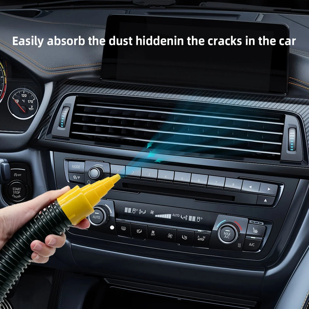 Multifunctional portable car vacuum cleaner dual purpose home car high power wet dry universal cleaning dust removal artifact