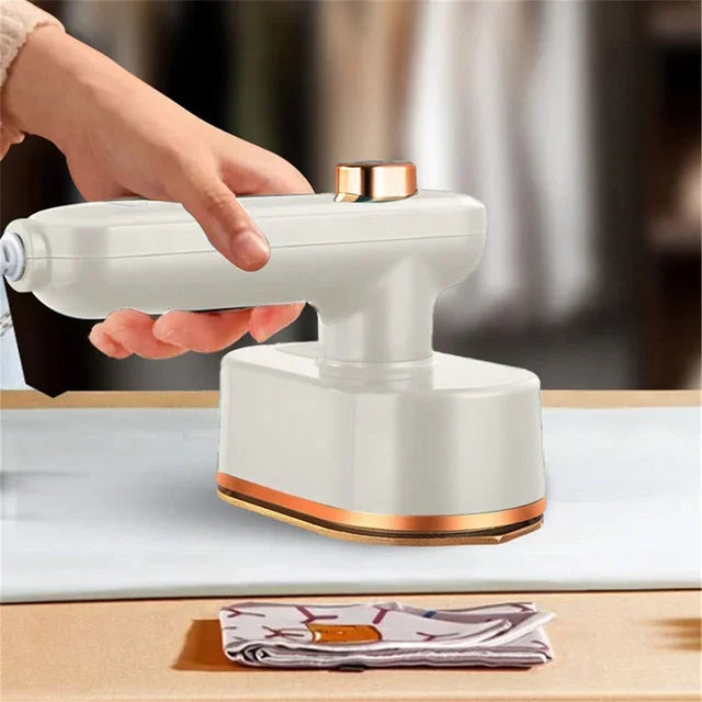 50ML Mini Handheld Steam Iron 40W Foldable Wet Dry Ironing Machine Household Travel Fast Heating for Clothes Fabric Wrinkle