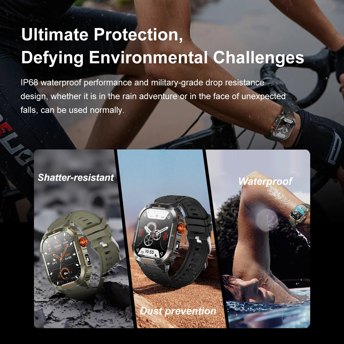 Electronics Smartwatch 2025 Smart Watch Clock Waterproof Sports Watches for Men Women Ultra Fitness Tracker for Xiaomi Android