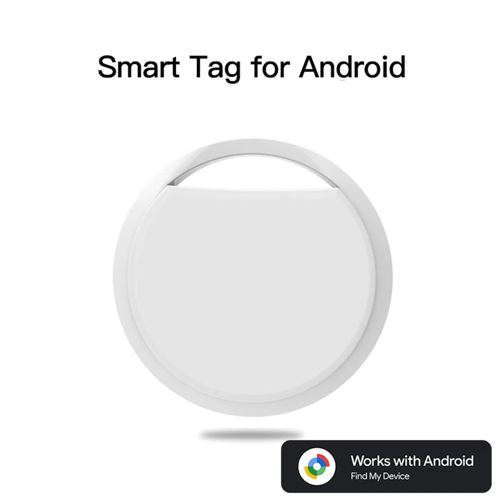 Bluetooth GPS Tracker for IPhone & Android Anti-Lost Key Finder for Luggage Wallet Pets Find My Device Compatible Smart Tag