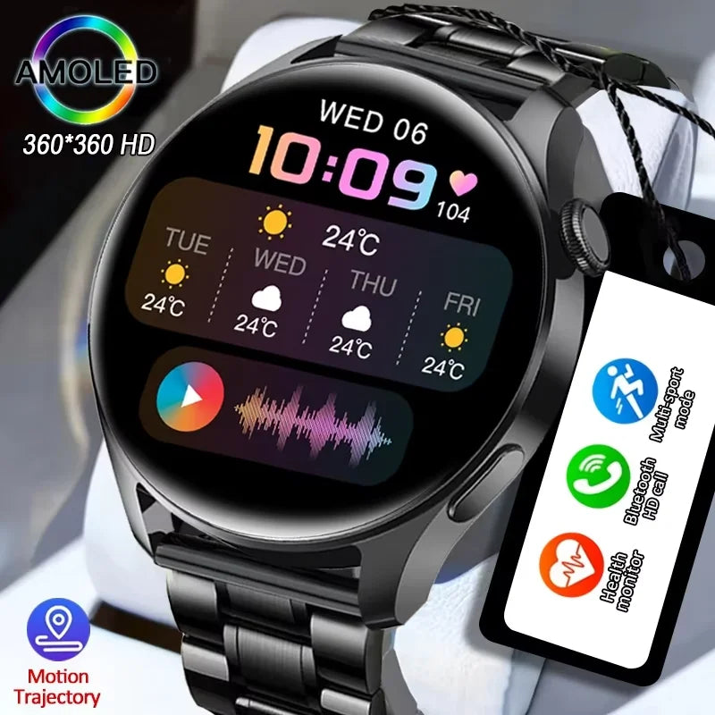 for iPhone 16 Pro Max 15 14 16 Plus Smart Watch HD Screen Bluetooth Call Heart Rate Blood Oxygen Monitor Sport Fitness Tracker