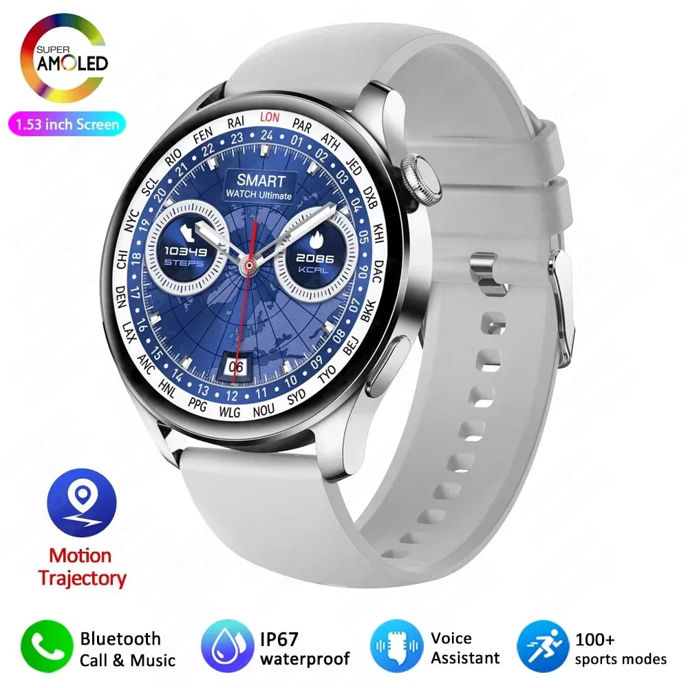 for iPhone 16 Pro Max 15 14 16 Plus Smart Watch HD Screen Bluetooth Call Heart Rate Blood Oxygen Monitor Sport Fitness Tracker