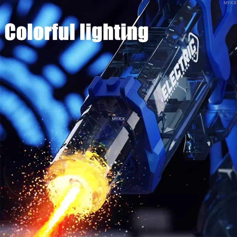 Children High Pressure Electric Water Gun Toys Summer Outdoor Beach Pool Garden Fight Games Kids Automatic Bursts Watergun Gifts