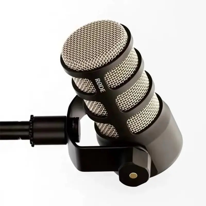 PC Condenser Microphone RODE PodMic with Adjustable desktop mic arm shock mount for Studio Recording Vocals radio Voice,YouTube