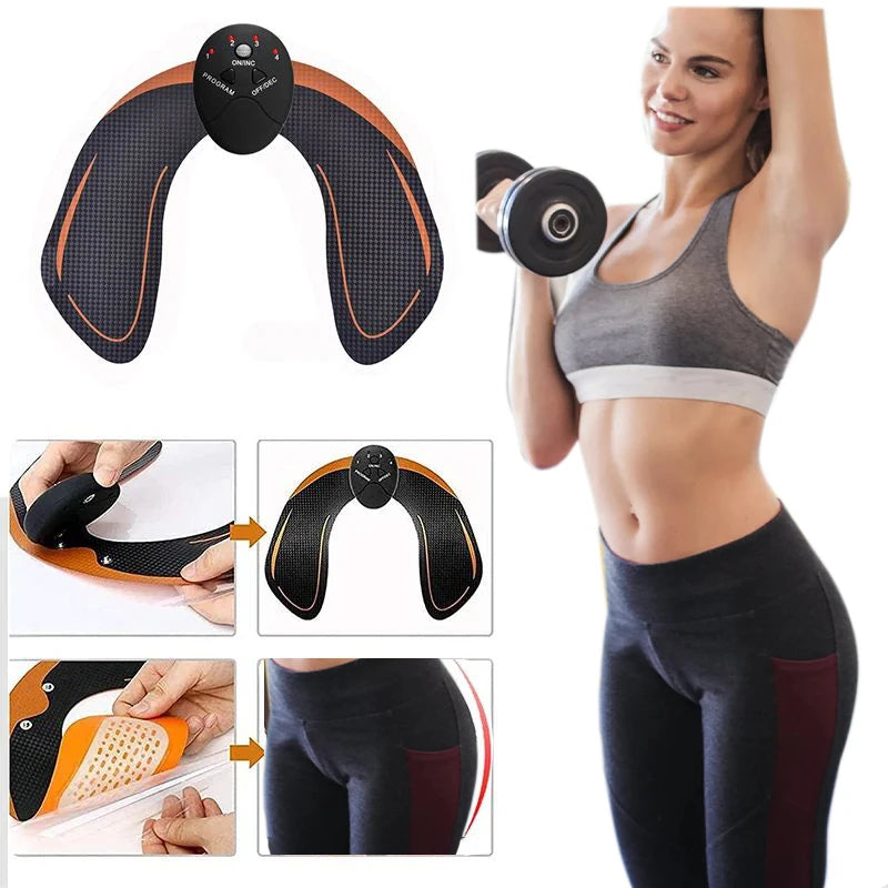Electric Wireless Muscle Trainer Battery 8 Pack 6pack Abdominal Muscle Trainer Male and Female Fitness  Massager