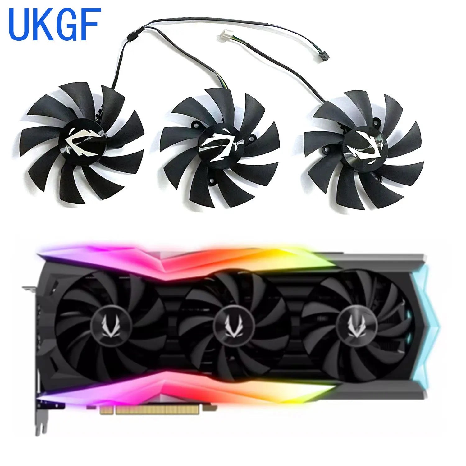 For ZOTAC GAMING GeForce RTX 2080 2070 2080 Ti AMP Extreme GPU Fan 87MM GA92S2U RTX2080 Super 2080Ti Graphics Card Cooling Fan