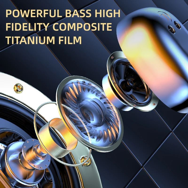 Wireless Headphones Fone Bluetooth 5.1 Earphones HIFI Lossless Sound Headsets Sports Mini Stereo TWS Earbuds For Smartphones