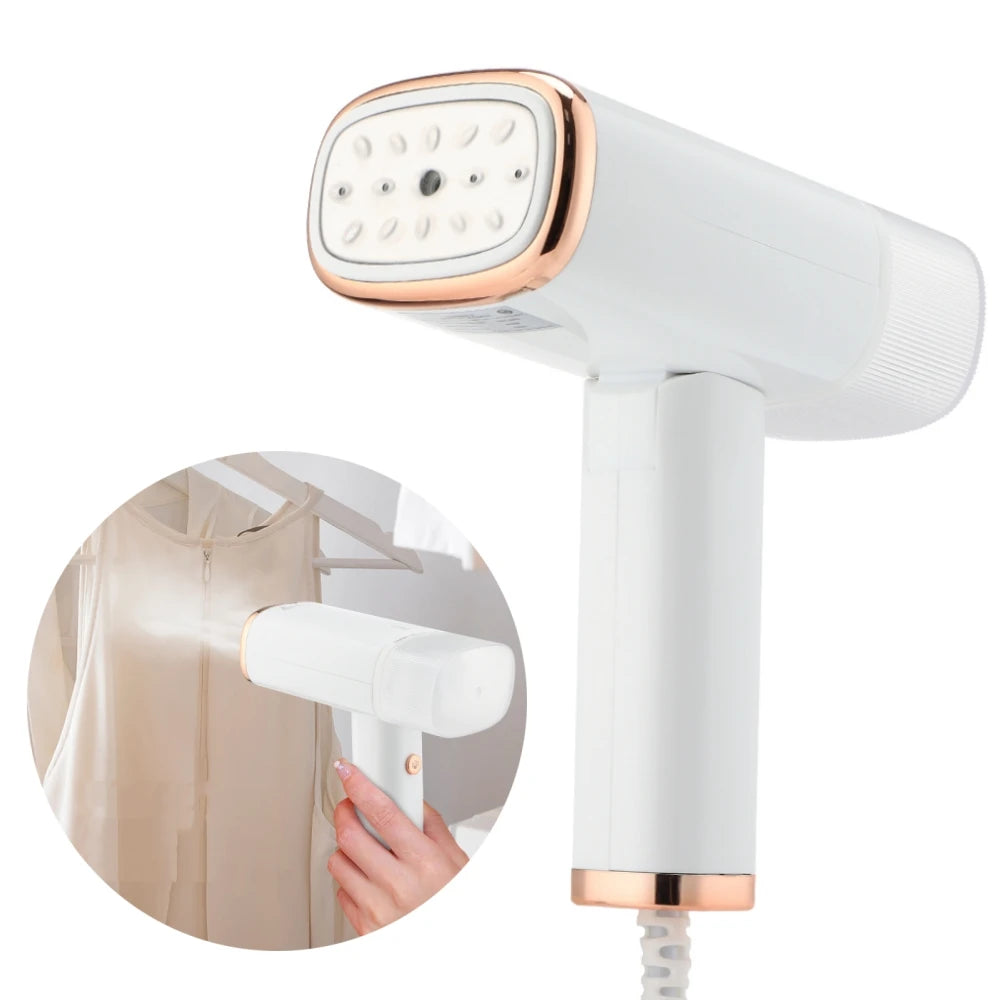 Handheld Garment Steamer Ironing Machine 1000W Electric Household Silk and Fabric Flat Iron for Cloth Home Travel Hand Steamers