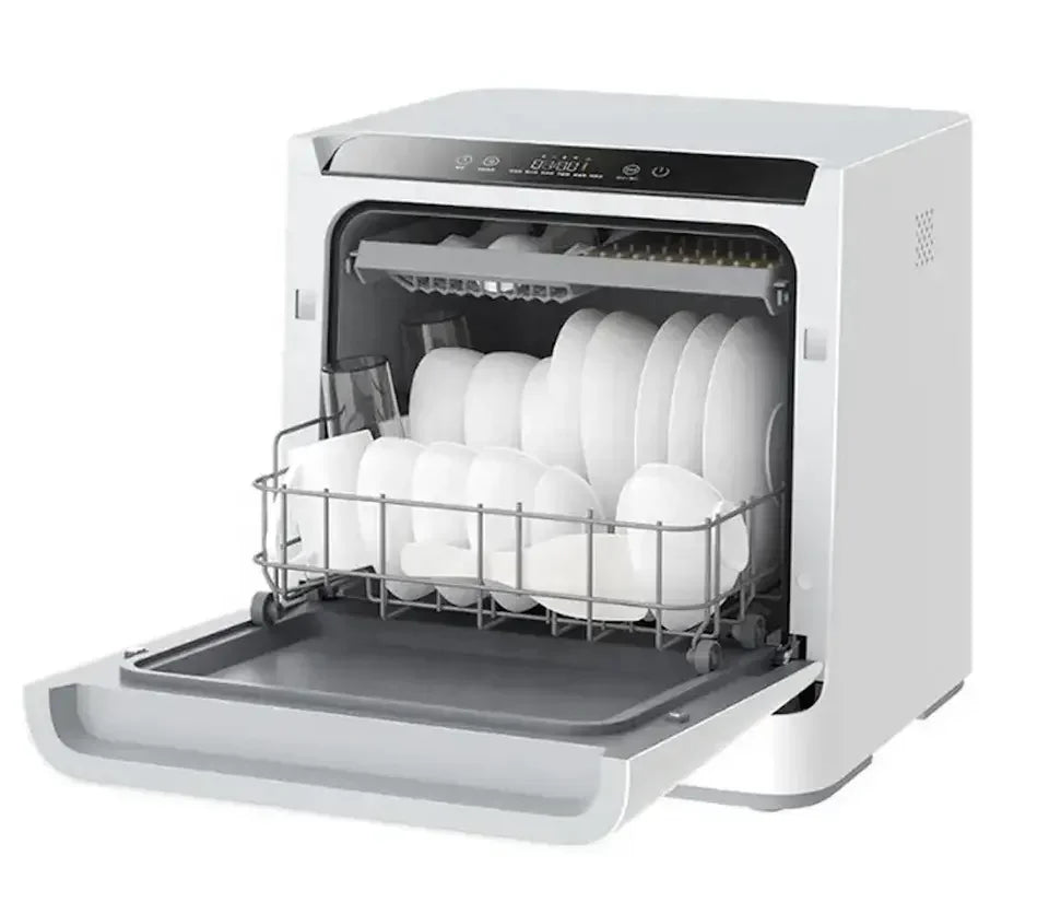 Mini Portable Table1200W Full- Automatic Dishwasher Hotel Independent Home Restaurant Kitchen Dishwasher for Restaurant