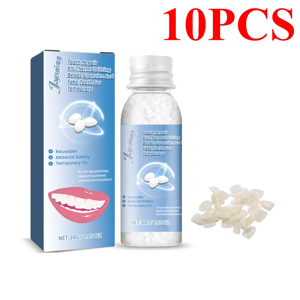 30g Temporary Tooth Repair Moldable Teeth And Gaps False Tooth Solid Gel Adhesive Fake Teeth Beauty Tool Dental Supplies