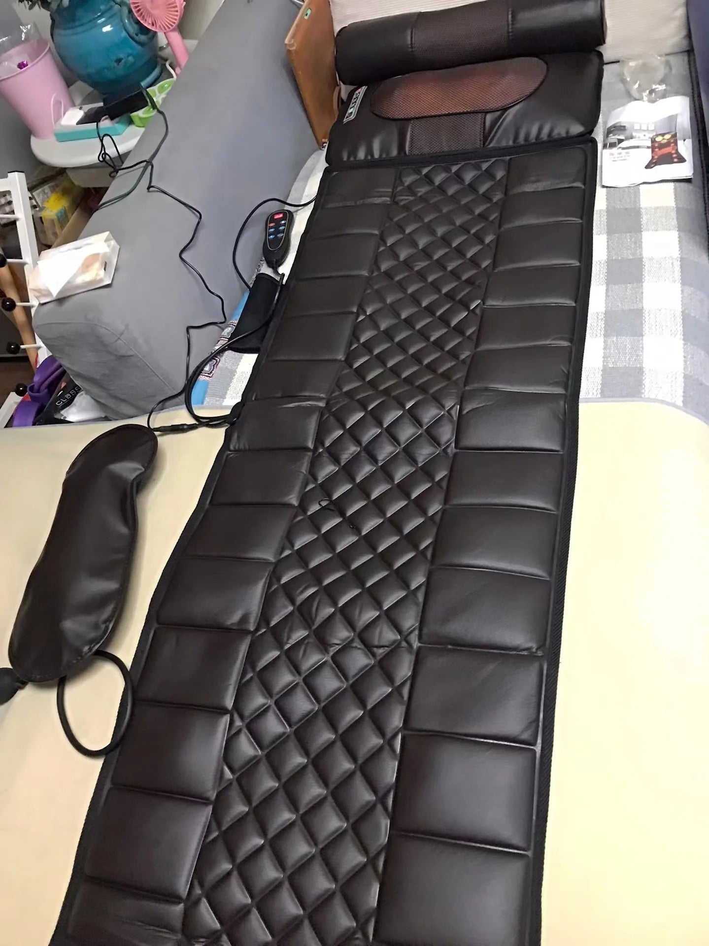 Multifunctional Full Body Home Massage Cushion Waist Back Electric Instrument Blanket Kneading Cushion Electric Chair