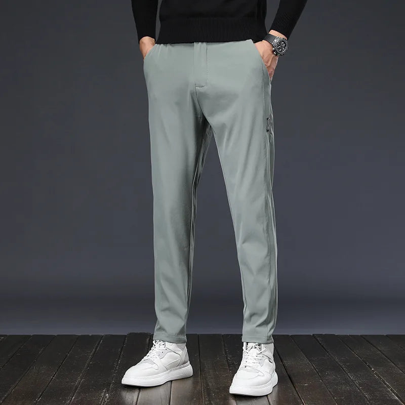 Men's Golf Pants 2025 Spring Autumn High Elasticity Fashion Casual Versatile Breathable Quality Trousers for Comfortable Wear