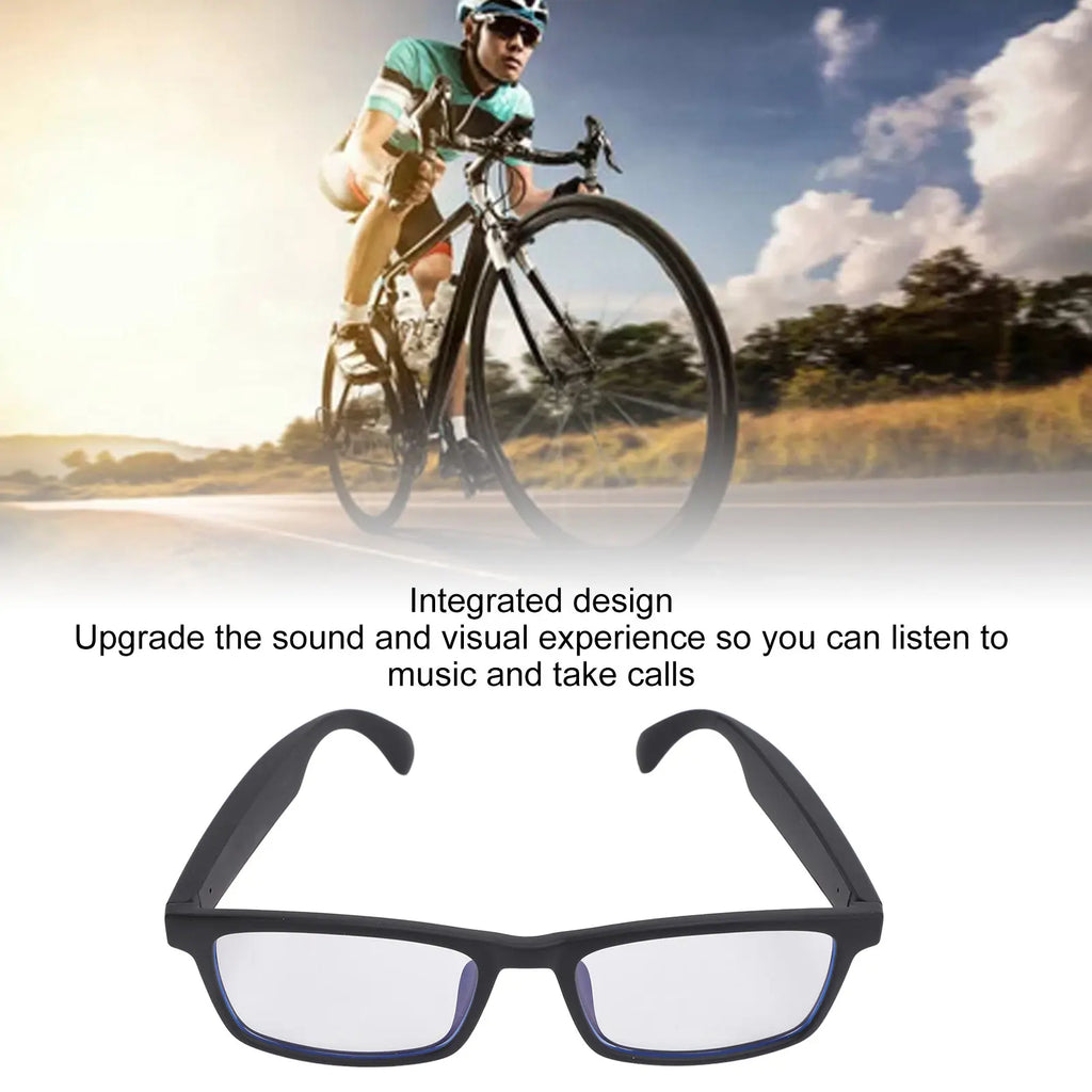 Smart Sound Glasses with Mic Blue Light Filter Touch  Outdoor Cycling Bluetooth 5.3 Glasses Smart Sound Glasses