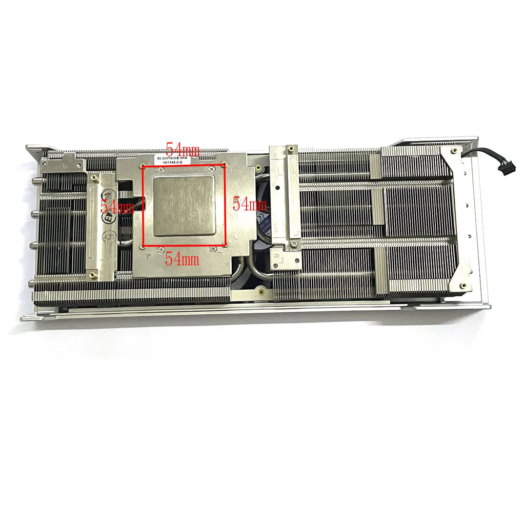 Original graphics card cooler RX6700XT GPU cooler for XFX RX6700XT overseas version graphics card replacement cooler