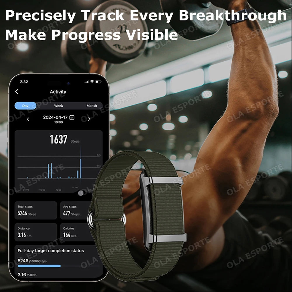 2026 New Smart Bracelet Heart Rate Blood Pressure Blood Oxygen Monitoring Sport Fitness Tracker Watch For Men Women Smart Watch