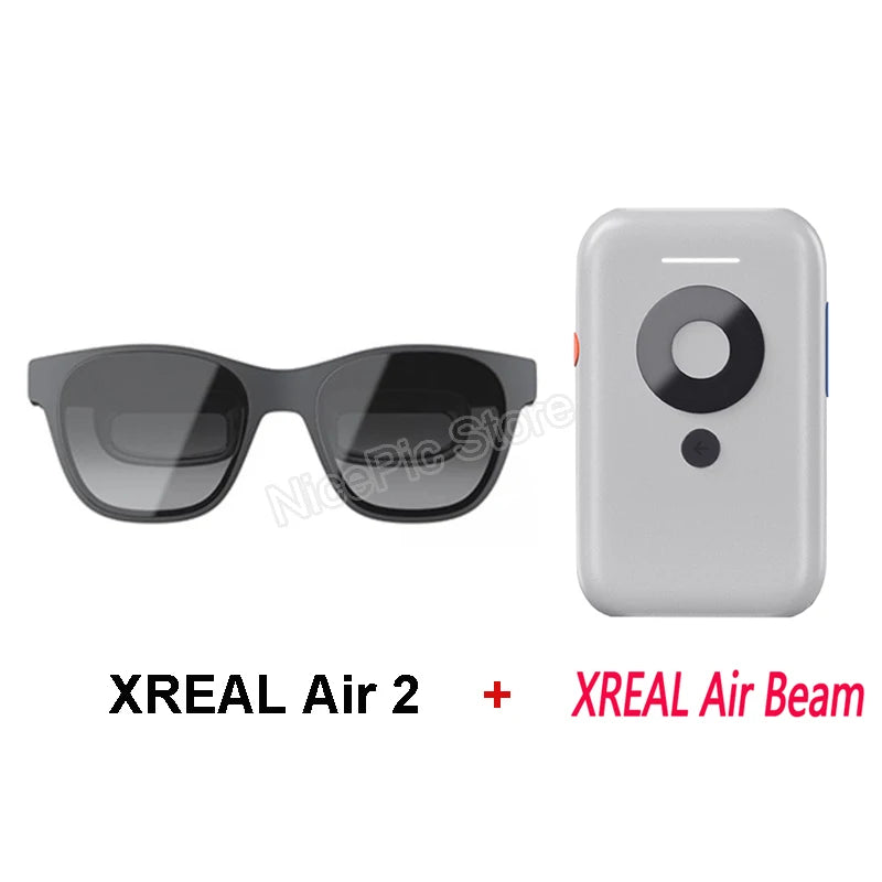 Original XREAL Air 2 Smart AR Glasses 330 Inch Micro OLED Big Screen 1080P View for Mobile Computer Not VR Virtual Reality